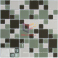 Light Green Mix White Crystal Mosaic Tile (CFC507)